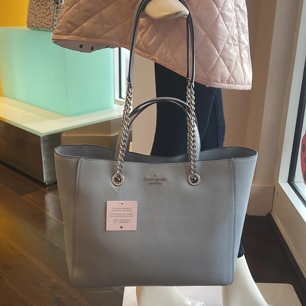 Kate Spade Infinite Large Triple Compartment Tote
COLOR:
Brushed Steel - Picture 8 of 16